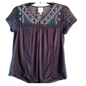 Embroidered Top